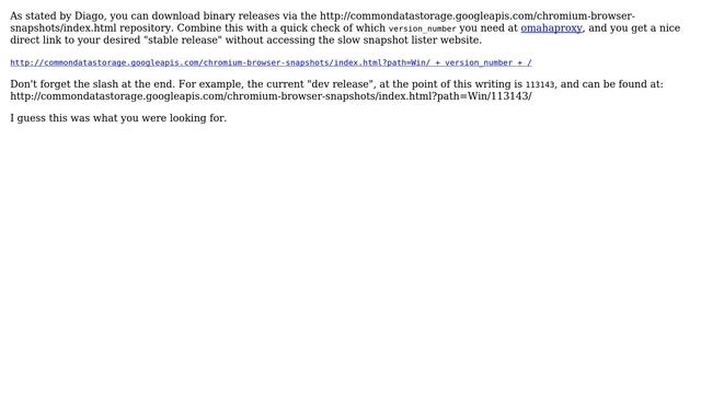 Unix & Linux: Where can I get Chromium binaries? (7 Solutions!!) смотреть онлайн