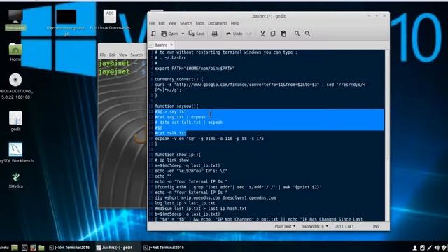 Simple Talking Linux Bash Function смотреть онлайн