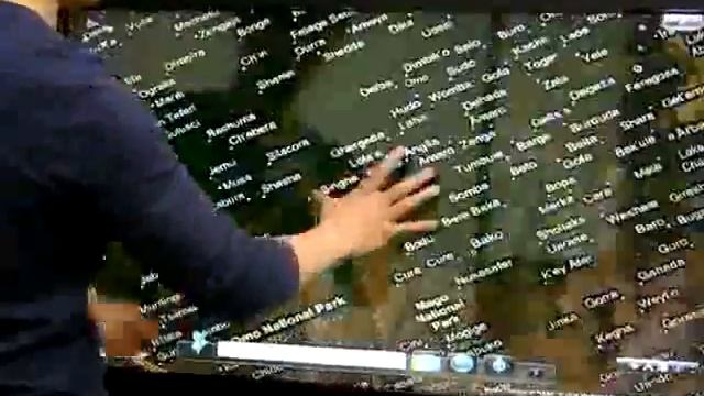 Microsoft Windows 7 native multitouch map video using PulseIR Touch screen (2010.05.10) смотреть онлайн