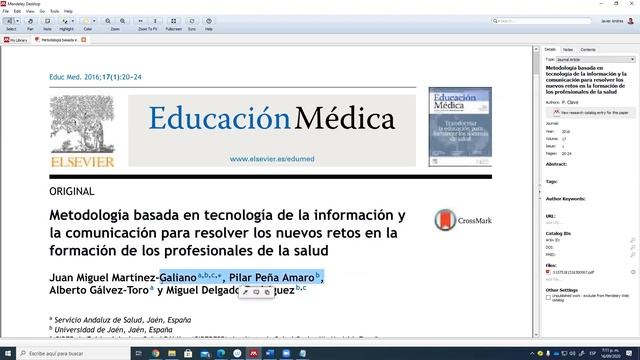 Ph.D. Javier Vargas: Curso de Mendeley como apoyo para el proceso de la escritura académica #2 смотреть онлайн