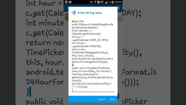 How to make a Time Picker app in Sketchware смотреть онлайн