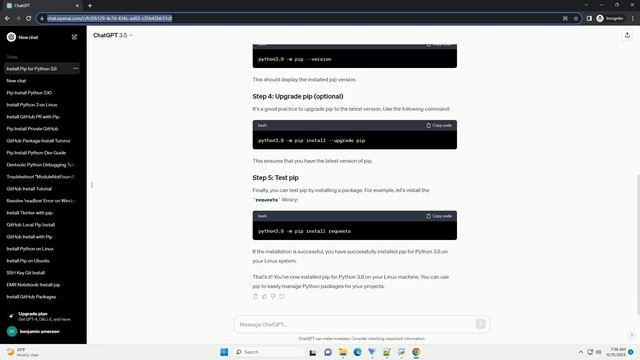 how to install pip in python 3 8 linux смотреть онлайн