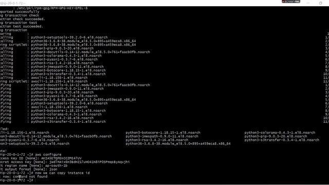 How to Configure awscli in ec2-instance by iTondak смотреть онлайн
