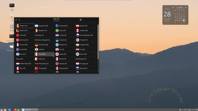 Live Debian System V.1 釋出 смотреть онлайн