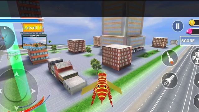 Mech Robot Wars Battle Games 2022: Bee Robot Car Multi Transformation | Android Gameplay смотреть онлайн