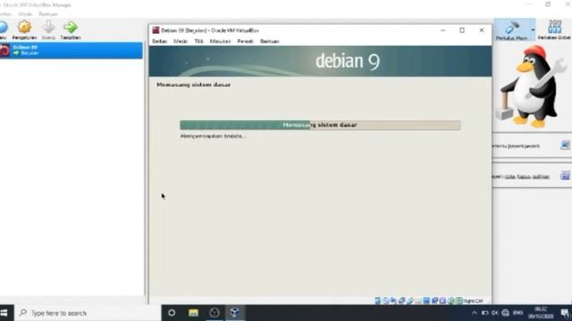 Tutorial cara mengistal debian 9 menggunakan virtual box смотреть онлайн