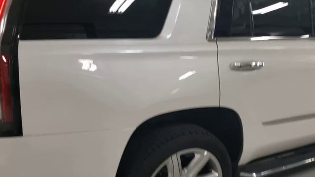 2018 Cadillac Escalade White смотреть онлайн