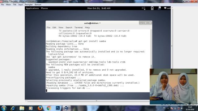 Setting File Server menggunakan aplikasi samba di Debian 7 смотреть онлайн
