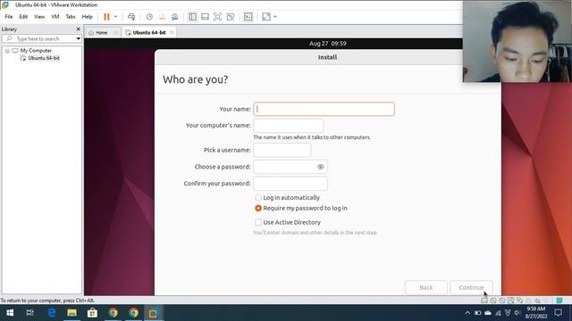Bài thực hành 1 (Cài đặt VMWare Workstation Pro 16 và Ubuntu 22.04 LTS) смотреть онлайн