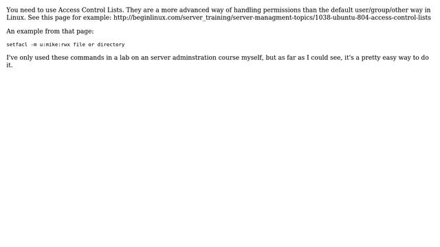 Unix & Linux: Setting permissions for specific user and groups in Linux (3 Solutions!!) смотреть онлайн