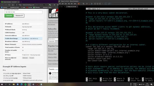Konfigurasi DHCP Server pada Debian 10 - Eps 1 смотреть онлайн
