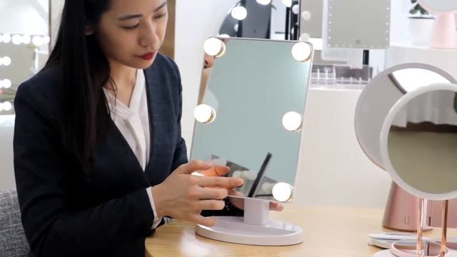 Lighted Makeup Mirror Review смотреть онлайн