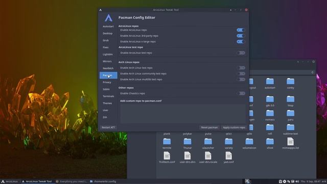 ArcoLinux : 2215 Overview of the latest ArcoLinux Tweak Tool 09/2021 смотреть онлайн