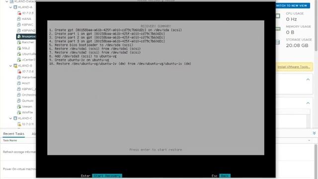 LinuxVolumeRestore смотреть онлайн