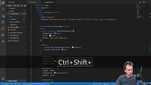 Visual Studio Code - Editor Shortcuts смотреть онлайн
