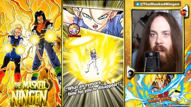 IS THE AWAKENING FOR WT INT ANDROID 18 ANY GOOD? 100% RAINBOW SHOWCASE! (Global Dokkan) смотреть онлайн