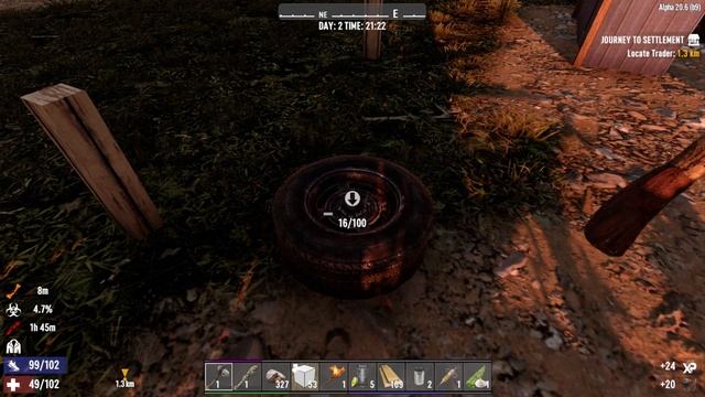 7 Days to Die with Friends... Part 6 - Barn brawl / Bill VS Boar. смотреть онлайн