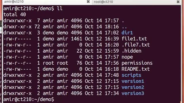 Linux: Permissions (Mode) смотреть онлайн