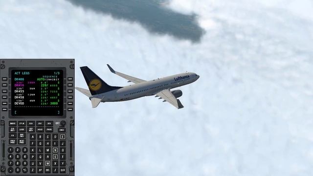 Flight Management Computer//X-Plane 11//EDDS-EDDH//Boeing 737-800//German Tutorial смотреть онлайн