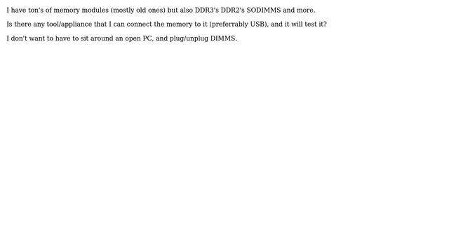 Unix & Linux: Hardware Tool to test Memory modules (2 Solutions!!) смотреть онлайн
