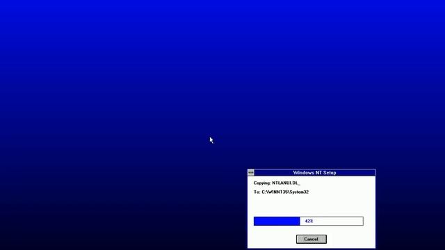 Windows NT 3.50/MIPS installation on QEMU/MIPS смотреть онлайн