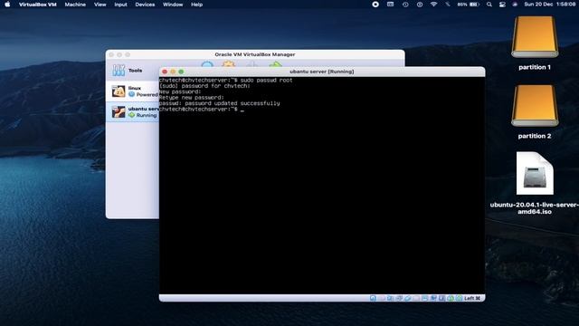 Ubuntu Server 20.04.1 LTS Installation on Virtual Box and Initial Setup 2020 смотреть онлайн