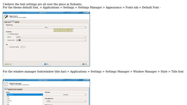 Ubuntu: How to change default fonts in Xubuntu? смотреть онлайн