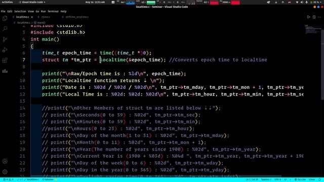 Environment Variables for Time and Date in LINUX | ABISHEK A S - 18MIS1077 смотреть онлайн