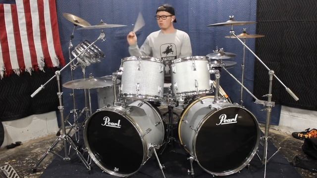 TESLA - “Modern Day Cowboy” Drum Cover смотреть онлайн