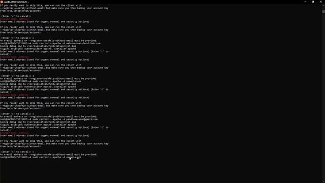 UTS Cybersecurity (Cara Mengamankan Apache Web Server dengan Lets Encrypt di Ubuntu 18.04) смотреть онлайн