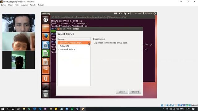 Sharing Printer Ubuntu смотреть онлайн