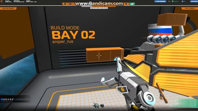 Сборка снайпера в Robocraft