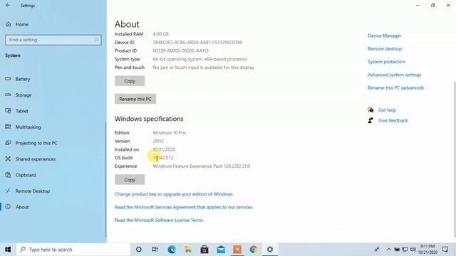 Windows 10 October 2020 Update Version-2009 (20H2), What is the New Features of Windows 10 ✔✔✔ смотреть онлайн