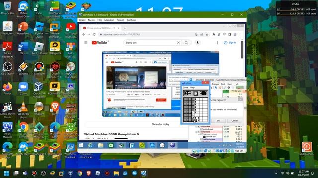 Tiny10 & Windows 8.1 potato edition & Tiny11 has bsod vm смотреть онлайн