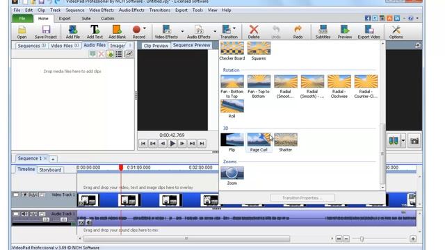 Overview Video Editing Software - VideoPad Video Editor смотреть онлайн