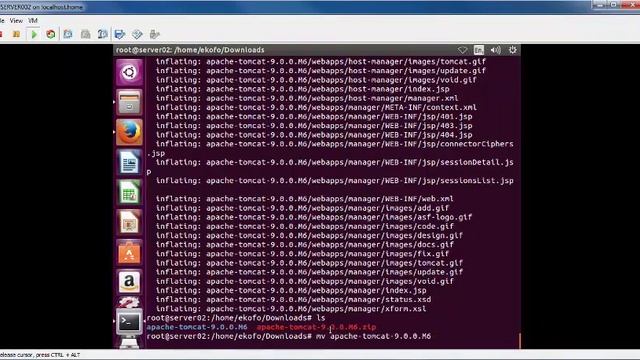 TOMCAT v9: CONFIGURATION ON UBUNTU 15.10 смотреть онлайн