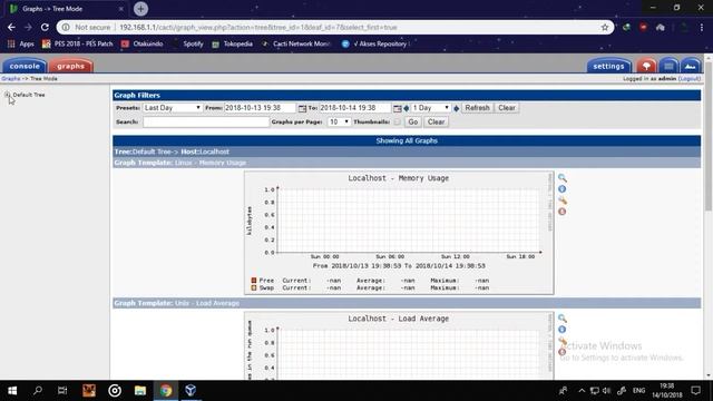 Instalasi Cacti dengan tambahan aplikasi nya di Debian 8.6.0 (VirtualBox) смотреть онлайн