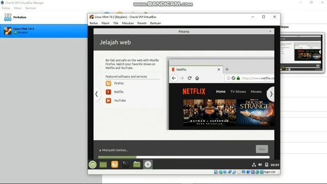 Cara instalasi Linux Mint 19.3 Di VirtualBox смотреть онлайн