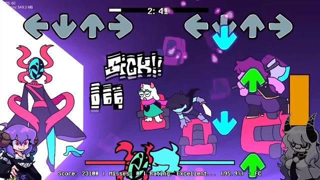 O MELHOR MOD DE DELTARUNE QUE EU JÁ JOGUEI! - Friday Night Funkin Seek's Cool Deltarune Mod смотреть онлайн