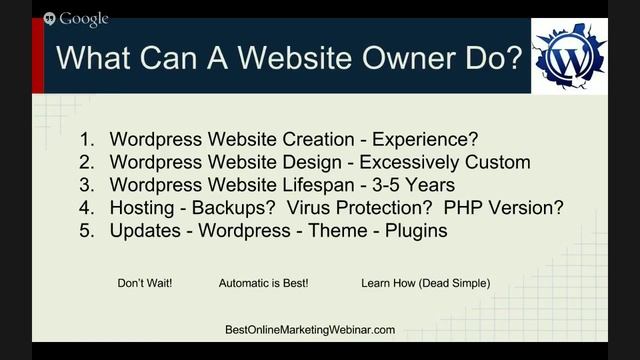 Is Your Wordpress Website Secure From Today’s Hackers? смотреть онлайн