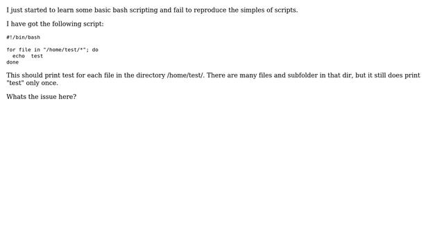 Unix & Linux: bash script not working properly смотреть онлайн