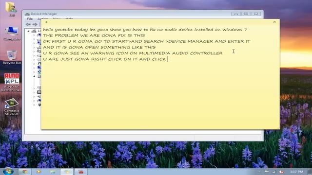 How to Fix No Audio Output Installed on Windows 7 смотреть онлайн