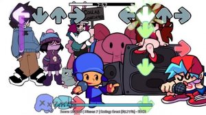 🎶НОВЫЙ БОСС ПОКОЙО ПРОТИВ БОЙФРЕНДА 🎶 В V.S. Pocoyo (DEMO)| BEST FNF MOD