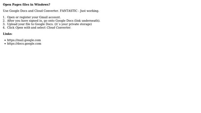 Unix & Linux: What is the easiest way to open a Mac Pages (.pages) file on Windows? (5 Solutions!!) смотреть онлайн