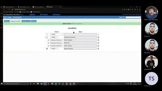 Apresentação Racktables смотреть онлайн