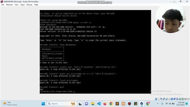 Konfigurasi PHP, MySQL, PHPMyAdmin смотреть онлайн