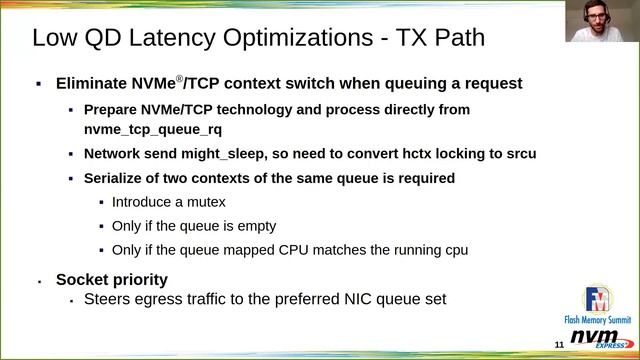Session B 1 Bringing NVMe TCP Up to Speed смотреть онлайн