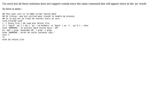 Bash way to check if a process is already running in the background (and skip re-execution based... смотреть онлайн