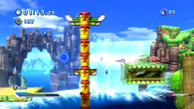 Sonic Generations- Sonic Runners Windy Hill Music Port 60FPS смотреть онлайн