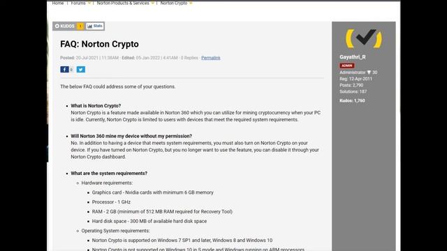 Norton Now Bundles a Cryptominer in its Antivirus Software?! Wth? смотреть онлайн